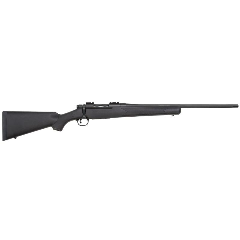 Patriot .22-250 Remington 22 Inch Fluted Barrel Matte Blue Finish Spiral Fluted Bolt Black Synthetic Stock 5 Round