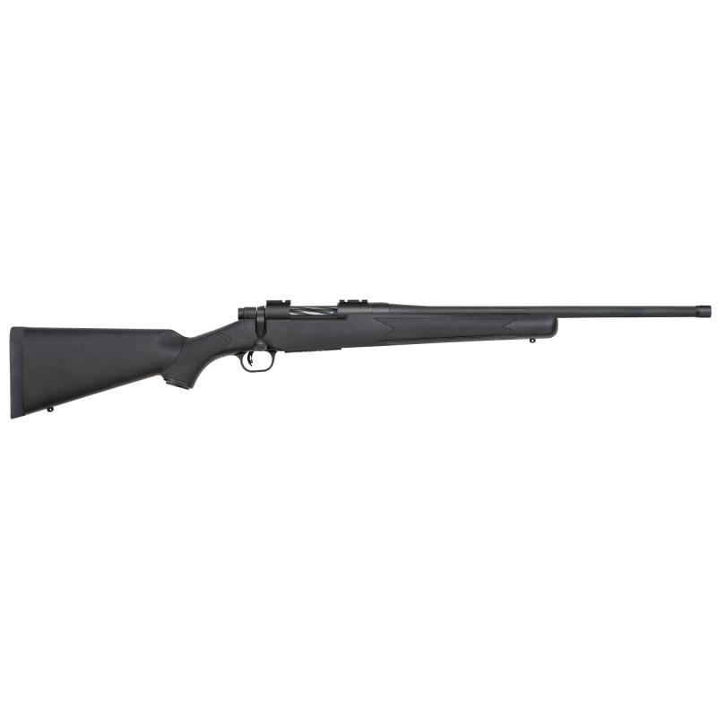 Patriot Predator Bolt Action Rifle, 450 Bushmaster, 20" Spiral Fluted And Threaded Barrel, Matte Blued Finish, Black Synthetic Stock, Adjustable Trigger, Weaver Style Base, 1 Mag, 3Rd 28013