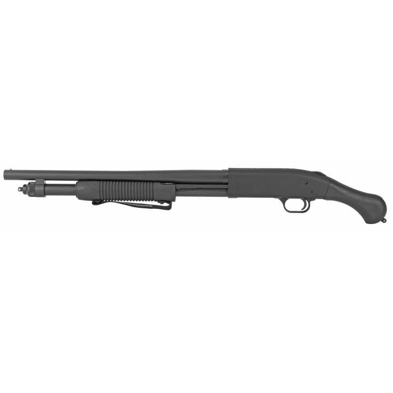 590, Shockwave, Pump, 12 Gauge 3", 18.5", Black, Pistol Grip, 3", 6Rd, Bead Sight, CA Approved 50639