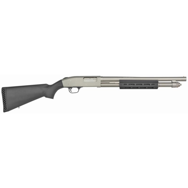 590A1, Mariner, Pump Action, 12 Gauge, 3" Chamber, 18.5" Heavy Wall Barrel, Marinecoat Finish, Synthetic Stock with M-Lok Forend, 7Rd, Bead Sight 50767