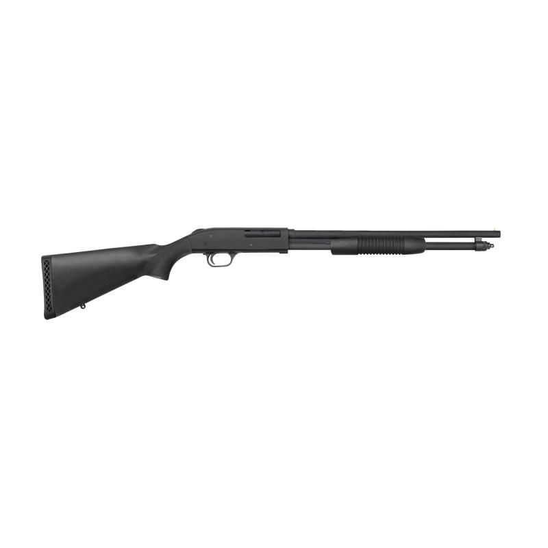 590A1, Pump Action Shotgun, 12 Gauge, 3" Chamber, 18.5" Barrel, Ghost Ring Sight, Black Synthetic Stock and Forend, Cerakote Finish, Tungsten Gray, 6 Rounds 50790