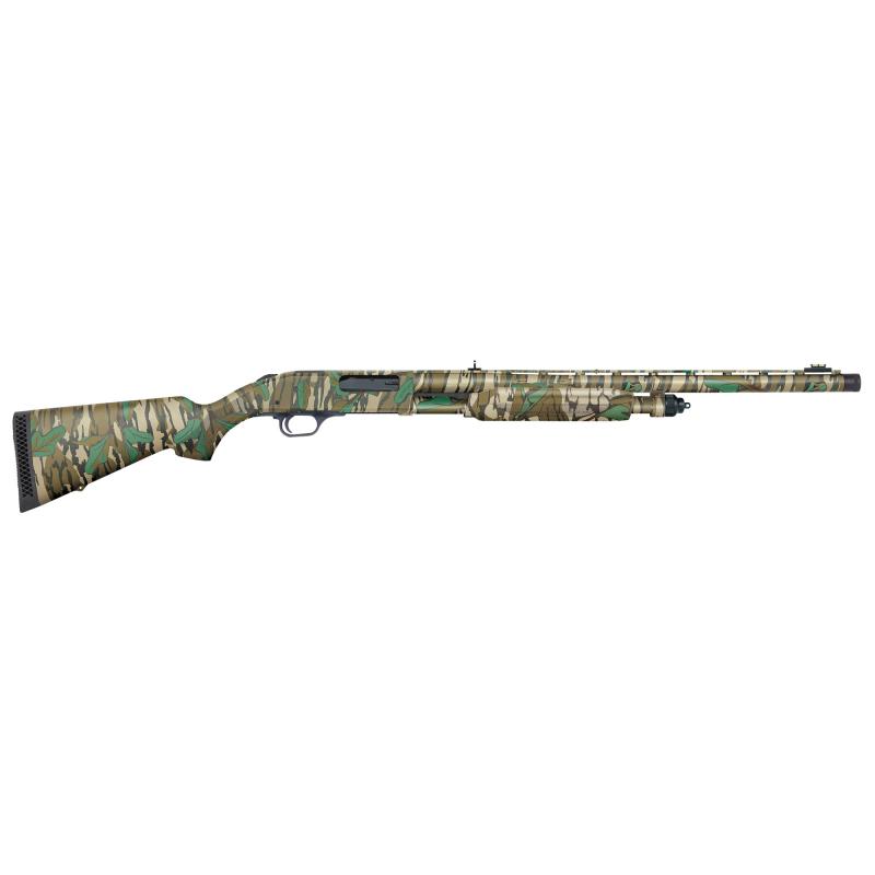 835 Turkey Ulti-Mag, Optic Ready, Pump Action, 12 Gauge, 3.5" Chamber, 24" Vent Rib Barrel, Mossy Oak Greenleaf Finish, Synthetic Stock, Receiver Milled for Shield RMSc-Pattern Micro Dot Sights, Fiber Optic Front Sight, 5 Rounds 62232
