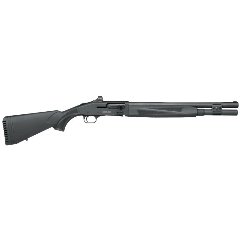 940, Pro Tactical, Semi-automatic, 12 Gauge 3" Chamber, 18.5" Barrel, Synthetic Stock, Optics Ready, Fiber Optic Front Sight, 7 Rounds, Includes Barrel Clamp, (1) Choke Tube - Cylinder, Holosun 407K 85161