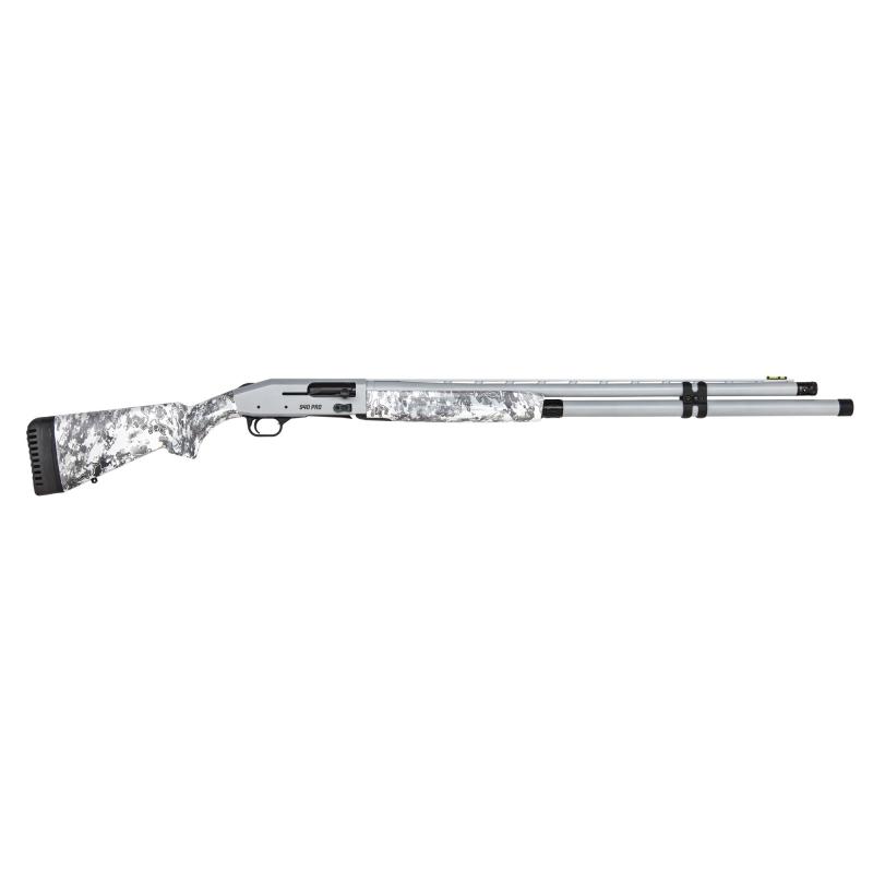 940 Pro, Snow Goose, Semi-automatic Shotgun, 12 Gauge 3", 28" Vent Rib Barrel, X-Factor Extended Choke Tube, Cerakote Finish, Battleship Gray Barrel/Receiver, TrueTimber Viper Snow Synthetic Stock, Hiiz TriComp Fiber Optic Front Sight, Optic Ready (Shiel