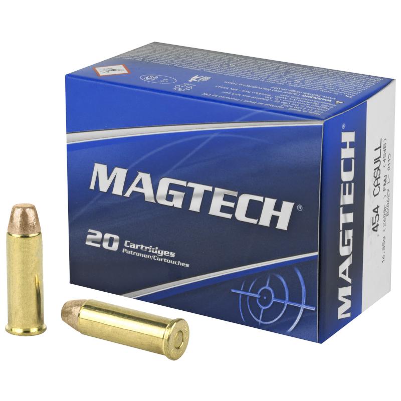 .454 Casull 260 Grain Full Metal Jacket