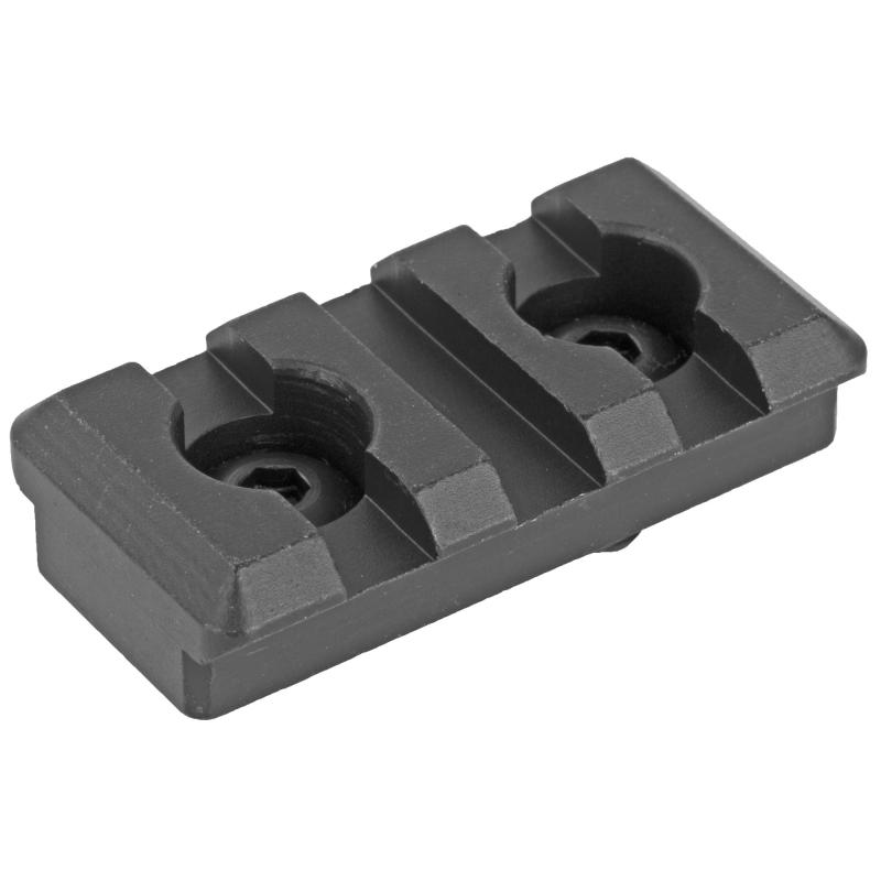 M-Lok 1913 MIL SPEC Rail Section 3 Slot Black