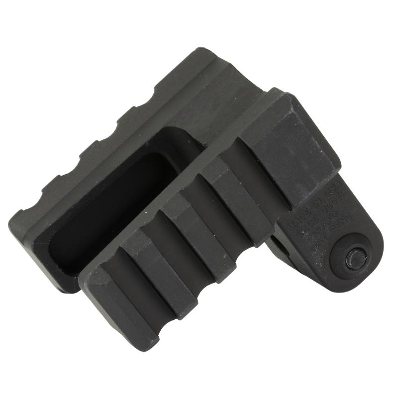 Alpha Light Mount, Fits Barrels with Diameter .580 - .700, 2.1" 1913 Rail on Each Side, Black MI-AK-01