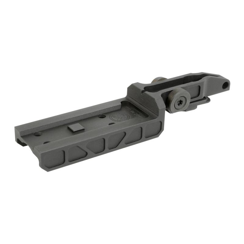 Alpha Mini Dot Mount, Aimpoint T-2 Footprint, For AK Pattern Firearms, Anodized Finish, Black MI-AK-ALPHA-MDM-T2