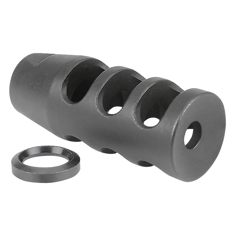 Muzzle Brake, Fits AR Rifles, Black MI-ARMB1