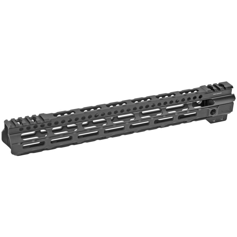 Combat Rail Light Weight M-Lok Handguard, Fits AR Rifles, 14" Free Float Handguard, Wrench and Mounting Hardware Included, 5-Slot Polymer M-Lok Rail included, Black Finish MI-CRLW14