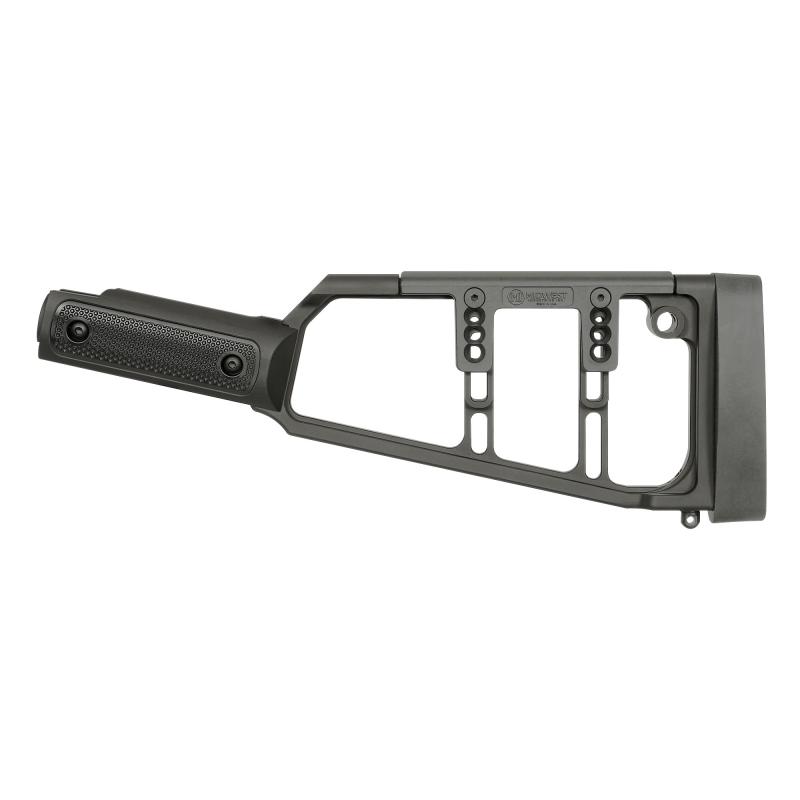 Lever Stock, Straight, Fits Winchester 1894 Straight Grip Lever Action Rifles, Anodized Finish, Black MI-LS-WS