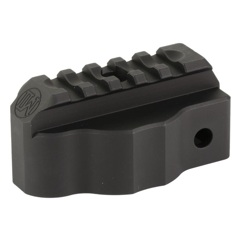 HK MP5 End Plate Adaptor, Picatinny, Aluminum, Anodized, Black MI-MP5-PEPA
