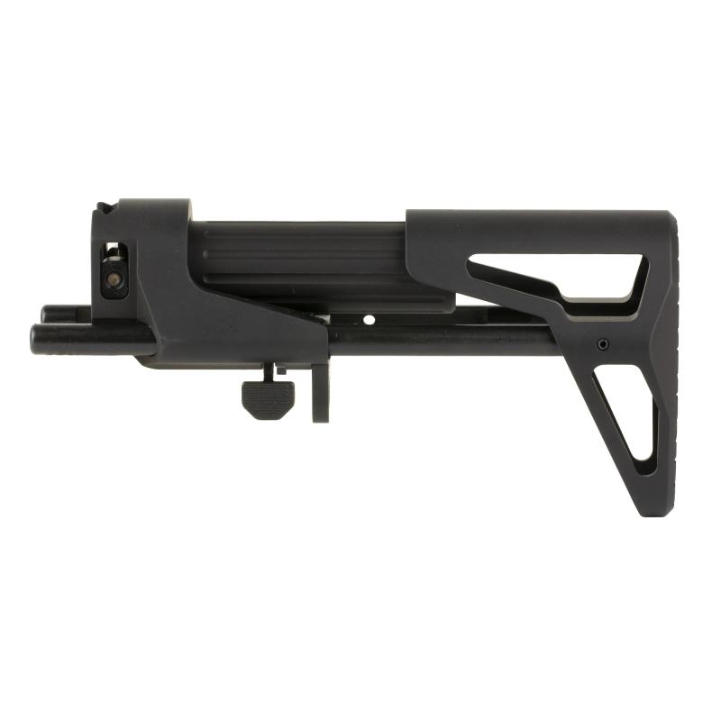 Picatinny Rail Stock, PDW Style, Anodized Finish, Black, Fits Picatinny MXM-48036