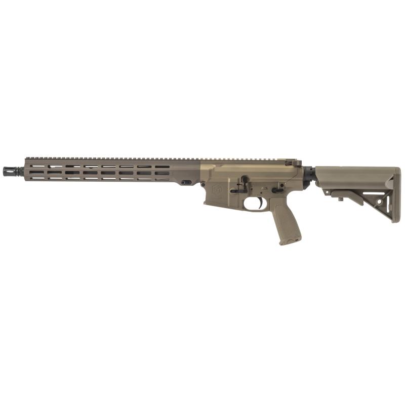 MD11, Semi-automatic, Rifle, 6.5 Creedmoor, 18" Barrel, Anodized Finish, Flat Dark Earth (Arid), A2 Birdcage, B5 Sopmod Stock, M-LOK Free Float Handguard, Geissele SSA-E trigger, Radian Charging Handle And Ambidextrous Safety Selector, 20 Rounds, 1 Magaz