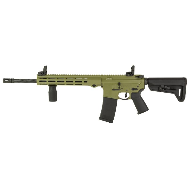 MD15L, Semi-automatic Rifle, 556 NATO/223 Remington, 16" Barrel, MLOK Handguard, Magpul MOE SL-K Stock, Anodized Finish, Bazooka Green, 1 Magazine, 30 Rounds MXM-49736