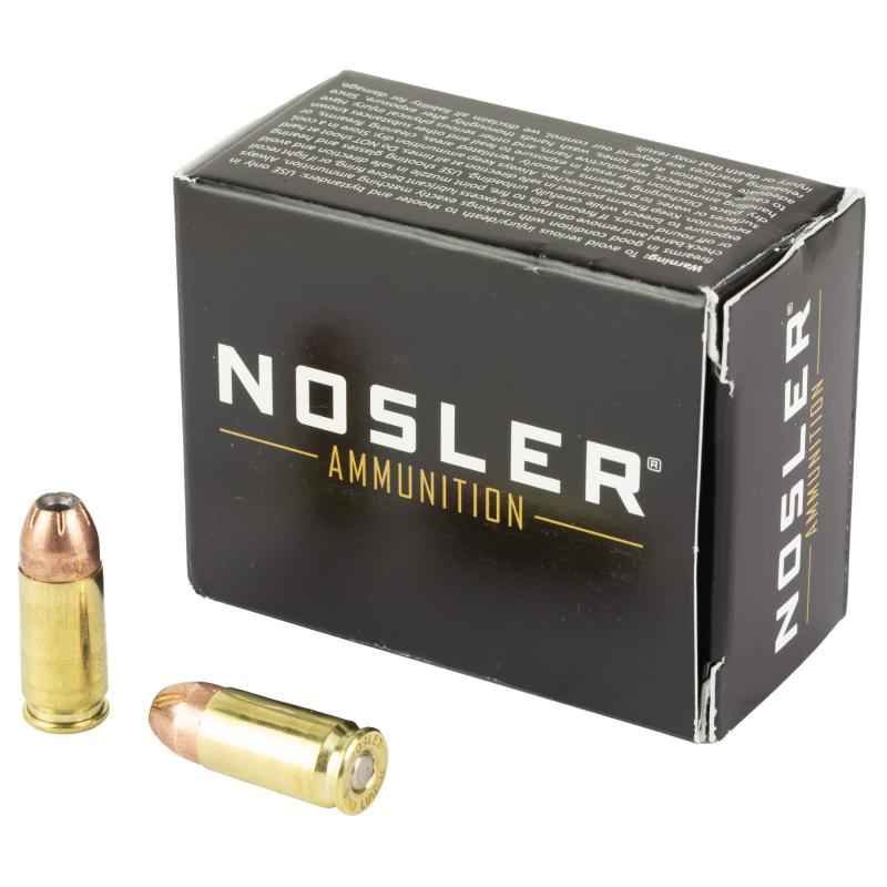 Match Grade Handgun Ammunition 9mm 115 Grain Jacketed Hollow Point 20 Per Box
