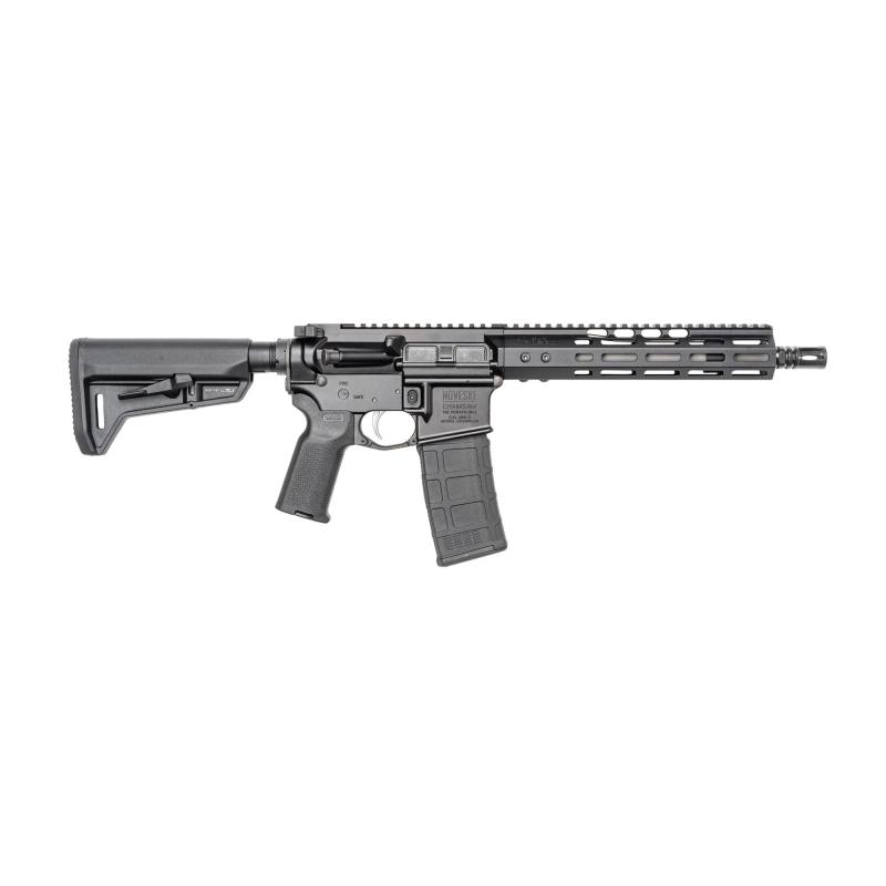 Chainsaw, Semi-automatic, SBR, 300 Blackout, 10.5" Barrel, A2 Flash Hider, Anodized Finish, Black, Magpul MOE-K2 Grip, Magpul SL Stock, Free Float M-LOK Handguard, ALG Trigger, Radian Raptor LT Charging Handle, 30 Rounds, 1 Magpul PMAG 300BLK Magazine 02