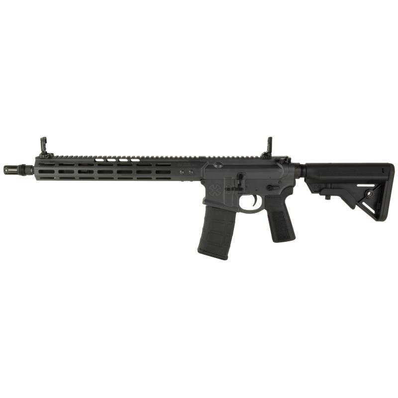 N4, Semi-automatic Rifle, AR-15, 556NATO, 14.5" Pinned (16" OAL) Barrel, Ambidextrous Bolt Drop/Mag Catch, Cerakote Finish, Sniper Gray, 30 Rounds, 1 Magazine 02002564-SG