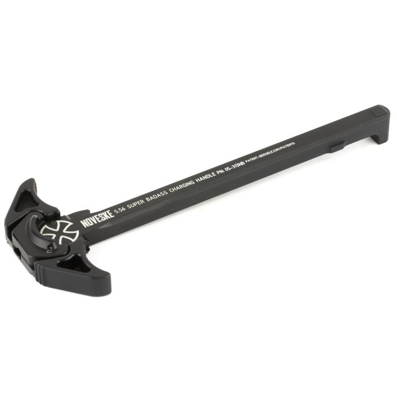 Ambidextrous Super Badass Charging Handle, 5.56, Geissele, Black Finish 05000900