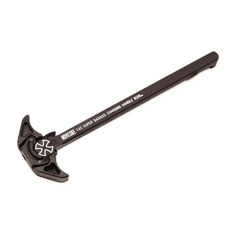 Ambidextrous Super Badass Charging Handle, 7.62, Geissele, Black Finish 05000901