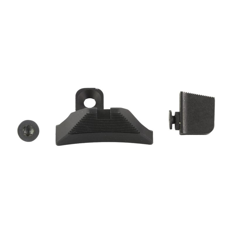 DM Slide, DLC Finish, Black, Forward Mounted Rear Sight, For Use With Leupold DPP, Fits Noveske Direct Mount Slide 05002699