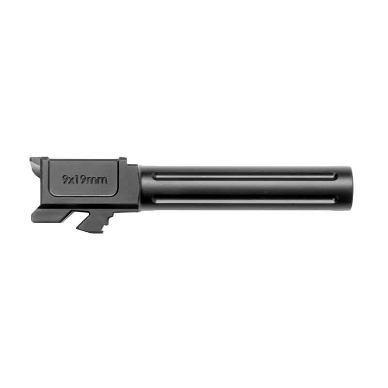 Barrel, 9MM, Black, For Glock 19 All Generations 07000457
