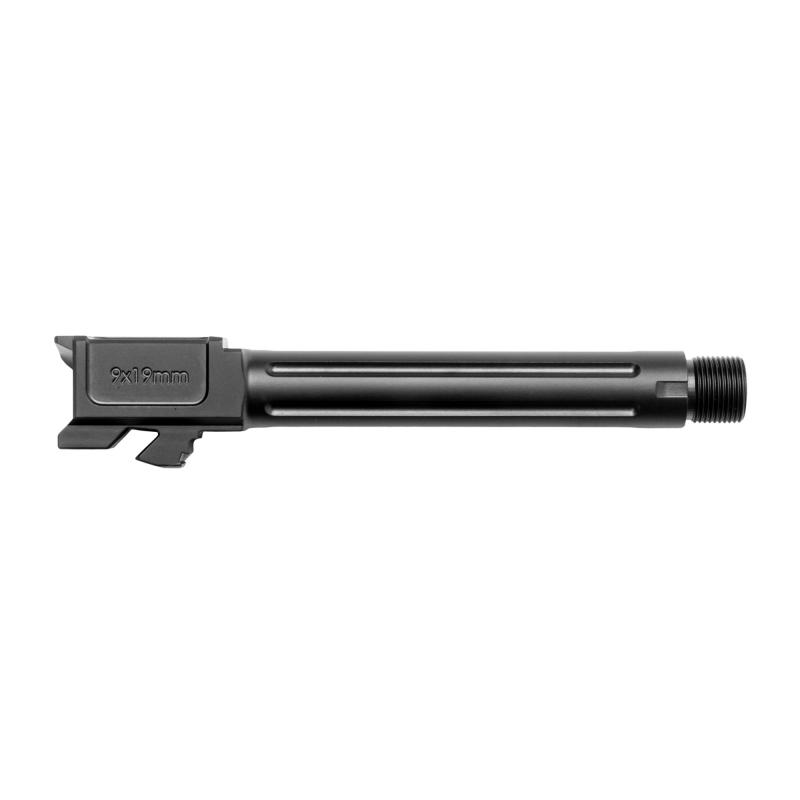 Barrel, Threaded 1/2x28, 9MM, Black, For Glock 17 Gen 5 07000463