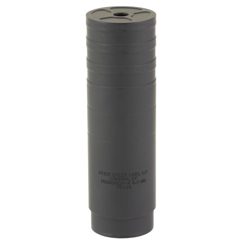 Hydrogen K, 6.5 Creedmoor, Threaded 1.375x24, Titanium Construction, Cerakote Finish, Black, Includes 5/8x24 Direct Thread Adaptor and Tube Clamp HYDK65