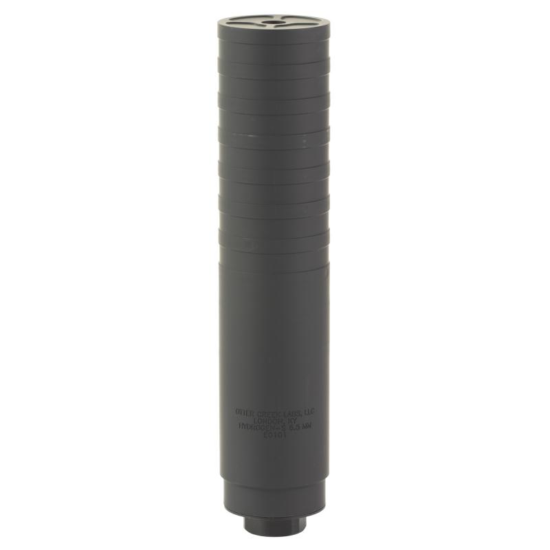 Hydrogen S, 6.5 Creedmoor, Threaded 1.375x24, Titanium Construction, Cerakote Finish, Black, Includes 5/8x24 Direct Thread Adaptor and Tube Clamp HYDS65