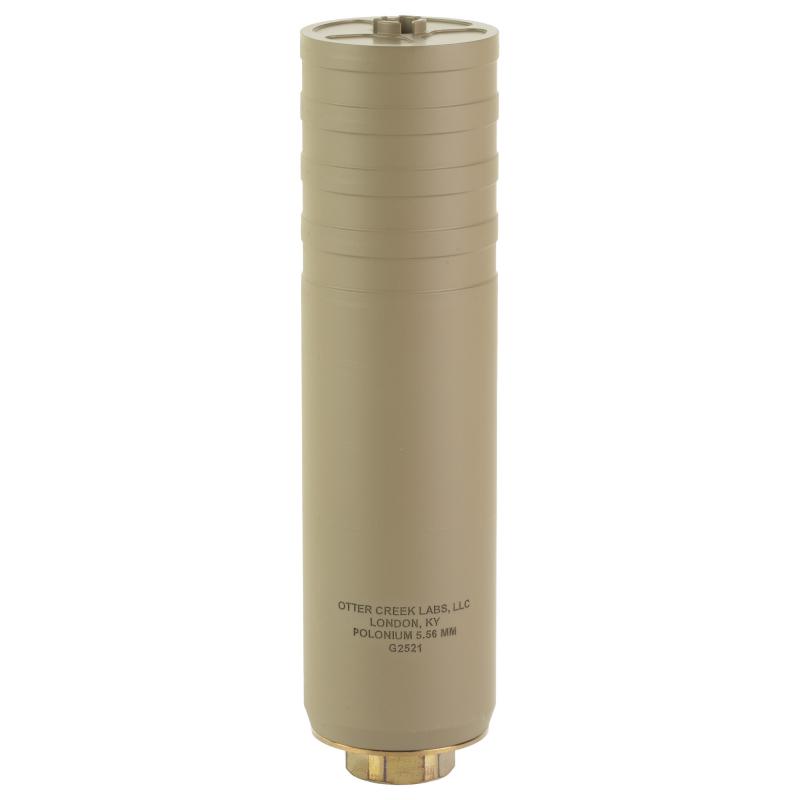 Polonium, 556NATO, Threaded 1.375x24, Stainless Steel Construction, Cerakote Finish, Flat Dark Earth POL556FDE