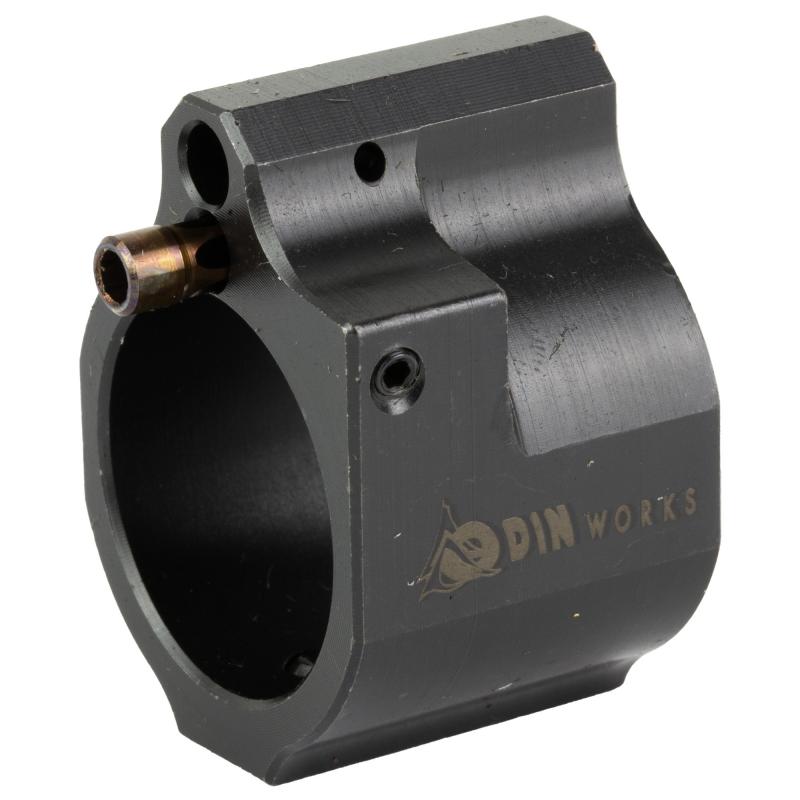 Adjustable Low Profile Gas Block, Fits .936" Diameter Barrels, Nitride Finish, Black GB-ADJ-.936