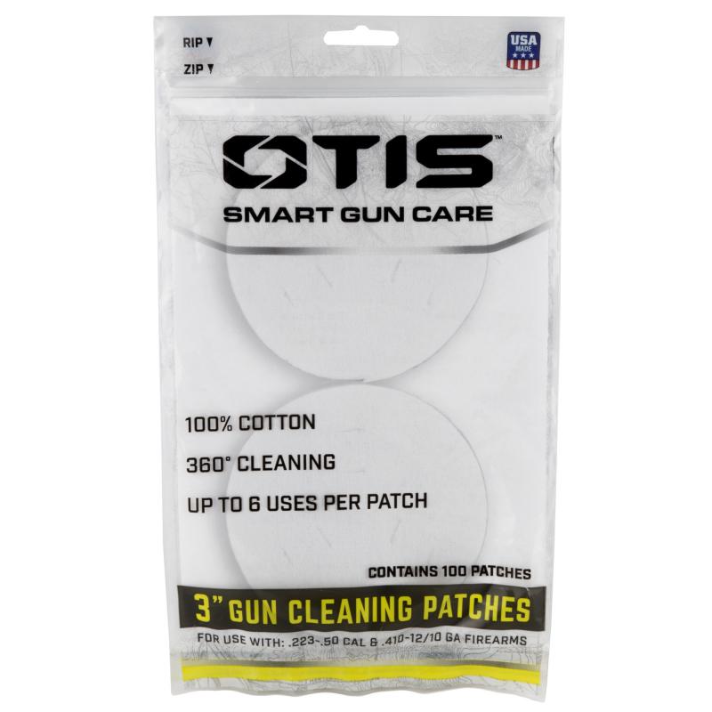 Three Inch Cleaning Patches 100 Count