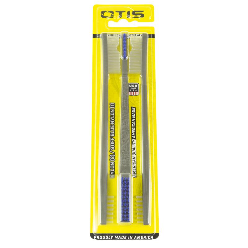 All Purpose Brush 3-Pack Contains 2 Nylon 1 Blue Nylon