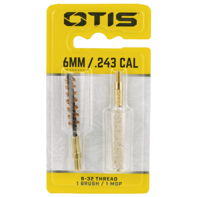 Brush and Mop Combo Pack, For 25 Caliber, Includes 1 Brush and 1 Mop FG-325-MB
