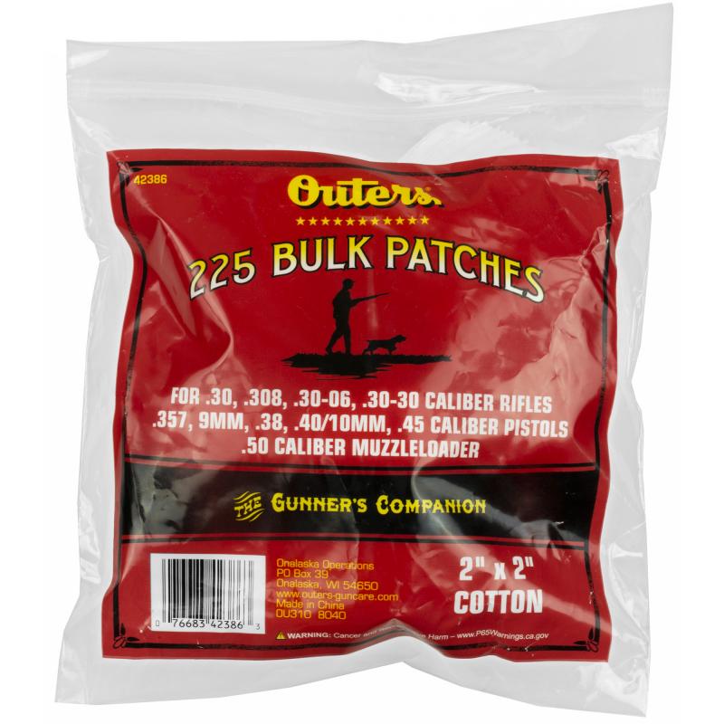 Bulk Patches .30-50 Caliber 225 Pack