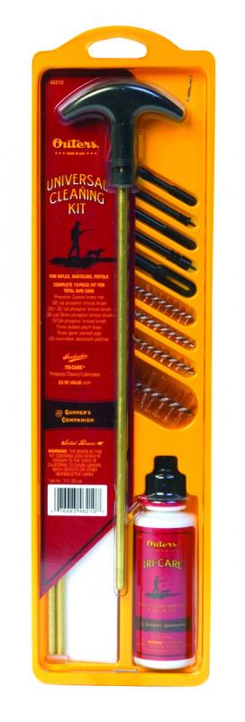 Compact Universal Brass Cleaning Kit Clampack with Brush
