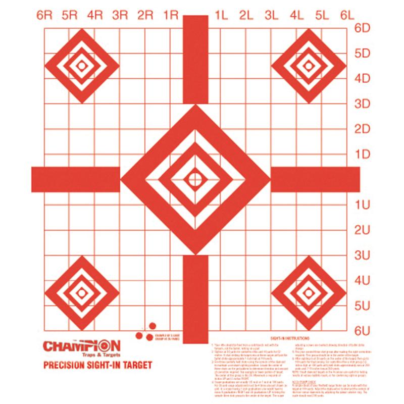 Precision Sight-In Targets 10 Per Pack