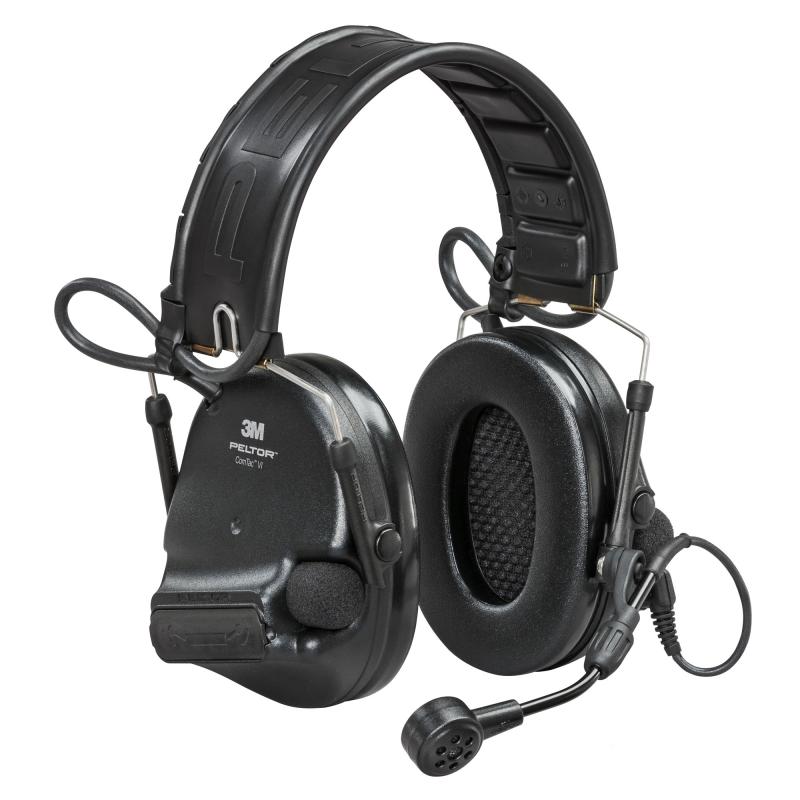 ComTac VI Defender, Electronic Earmuff, Matte Finish, Black, NIB (Natural Interaction Behavior) Wireless Technology, Includes Boom Microphone MT20H682FB-09NSVS