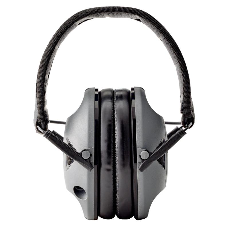 RangeGuard Electronic Folding Ear Muff Gray/Black