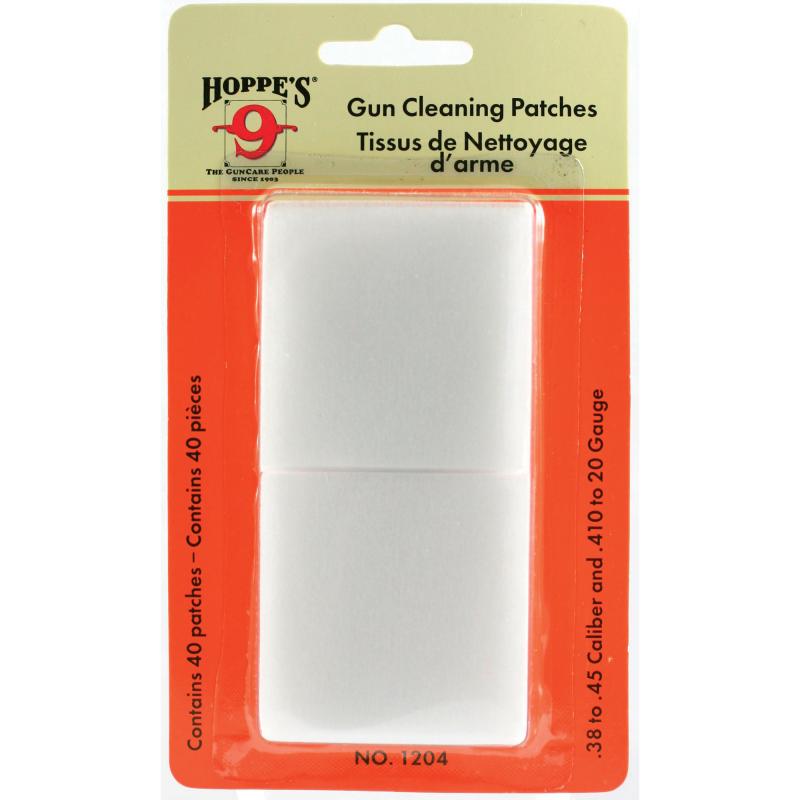 Number 4 Bore Cleaning Patch .410/20 Gauge 40 per Pack