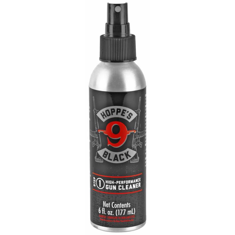 Black Gun Cleaner 6 Ounce Aluminum Pump Bottle
