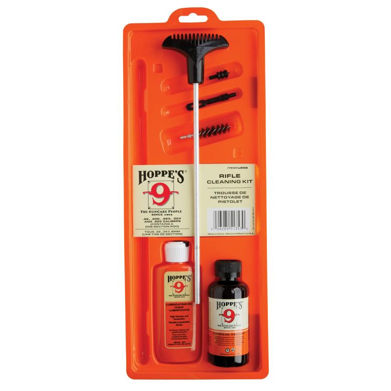 Rifle Cleaning Kit .22 Caliber Clamshell