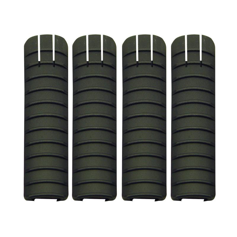 11 Rib 1913 Picatinny Rail Cover 4 Pack
