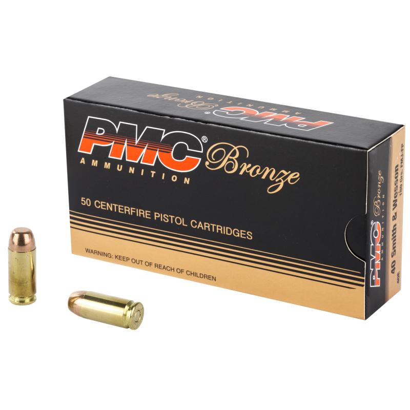 Bronze Line .40 S&W 180 Grain Full Metal Jacket Flat Point