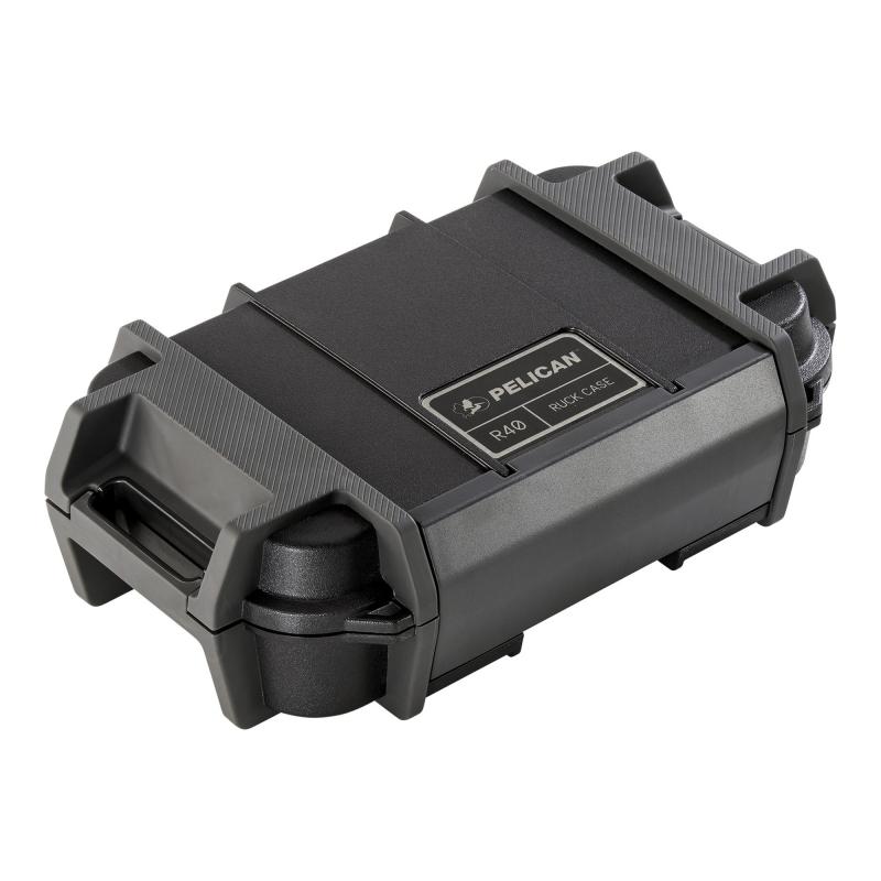 R40, Ruck Personal Utility Case, Medium, Black, 9.84"x 6.12"x 2.89" RKR400-0000-BLK