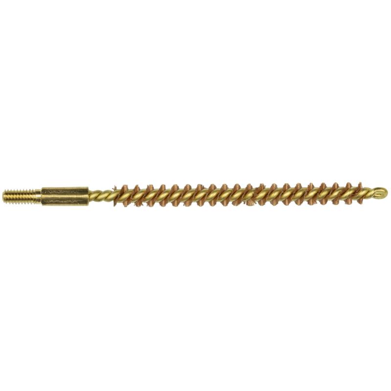 Brass Core-Bronze Bristle Rifle Length Bore Brush .17 Caliber