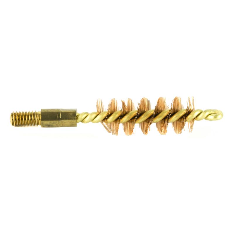 Brass Core-Bronze Bristle Pistol Length Bore Brush .38/.357 Caliber