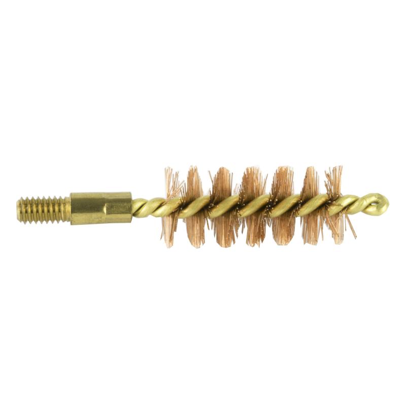 Brass Core-Bronze Bristle Pistol Length Bore Brush .45 Caliber