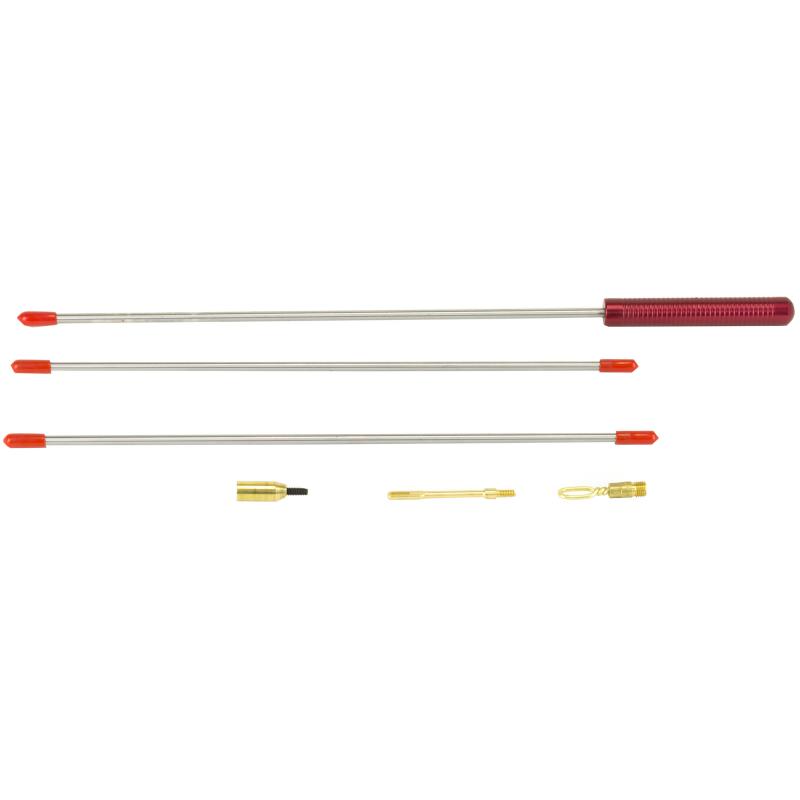 Universal Cleaning Kit With 3-Piece Rod 36 Inch .22 Caliber-12 Gauge