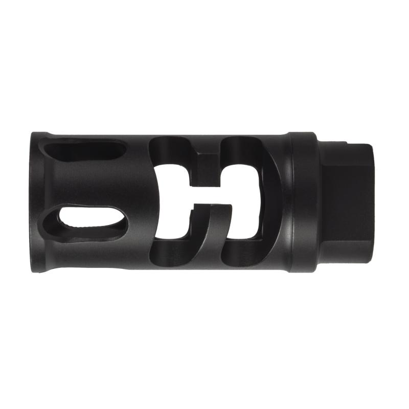 Flash Suppressing Compensator, MOD 2, 762x39, 14x1 LH Thread, Fits AK47, Black 3G2FSC14F1